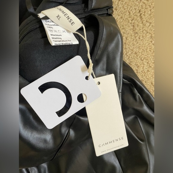 Commense Faux Leather Pants - Picture 6 of 11